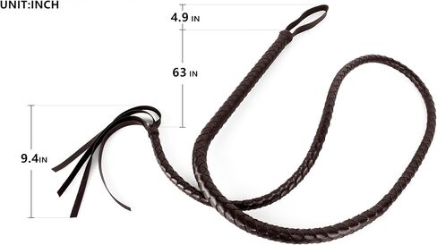 VZQI Western Cowboy Whip Clothing Accessories Prop Whip Cowboy Handle Black and Brown-Black in Saudi Arabia