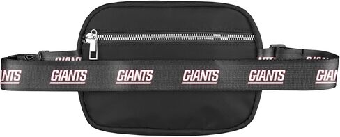 FOCO NFL Large Black Team Wordmark Crossbody Belt Bag Tote Bag Purse in Saudi Arabia