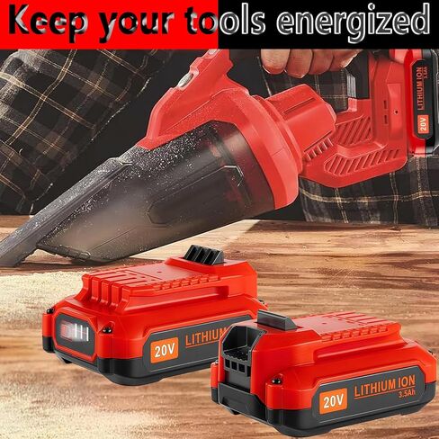 2PACK 20V MAX Battery 6Ah Replacement for Craftsman V20 Battery CMCB206 CMCB205 CMCB204 CMCB202, for All V20* Cordless Tools CMCD700C1 CMCK700D2 CMCV002B CMCG400B CMCS600B CMCK401D2 CMCL020B in Kuwait