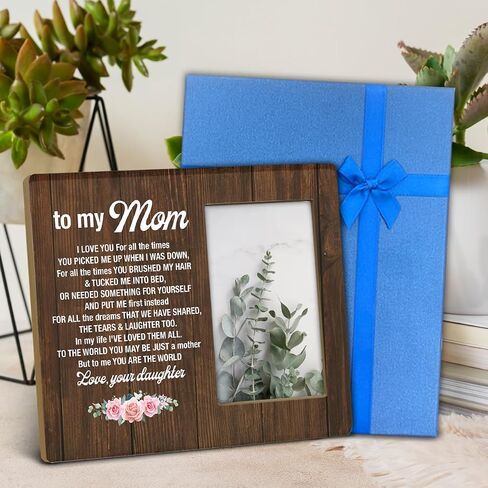 TSUYAWU Sister Memorial Gifts, Sympathy Gift for Loss of Sister, Rustic Sister in Loving Memory Wood Picture Frame 8 x 10 Inch Tabletop and Wall Mounting (Display Photo 4 x 6 Inch) in Saudi Arabia