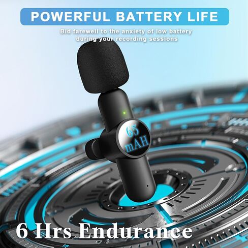 3 in 1 Mini Microphone,Wireless Lavalier Microphones for iPhone Android Camera USB-C,2.4G Ultra-Low Delay,Noise Reduction,Microphone Video Recording, Live Streaming, Youtube, TikTok, Vlog(3 Pc) in Saudi Arabia