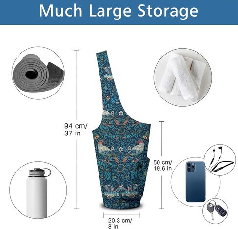 Yoga Mat Bag for Women with Large Side Pocket in Saudi Arabia