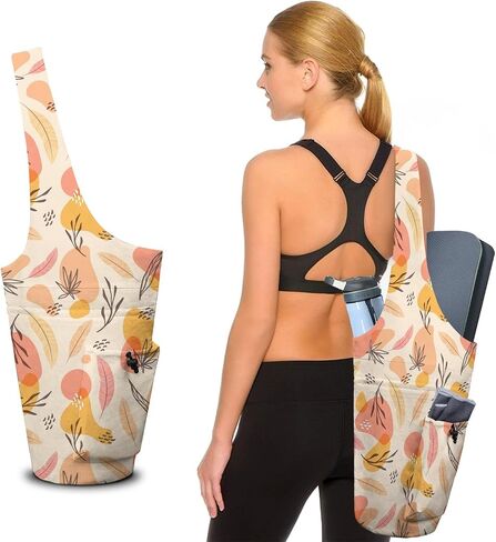 Yoga Mat Bag for Women with Large Side Pocket in Saudi Arabia