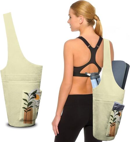 Yoga Mat Bag for Women with Large Side Pocket in Saudi Arabia