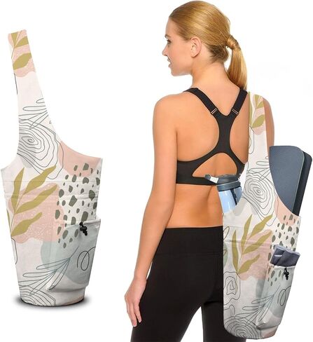 Yoga Mat Bag for Women with Large Side Pocket in Saudi Arabia