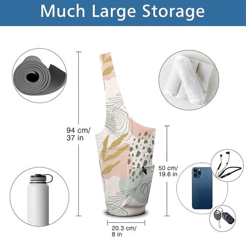 Yoga Mat Bag for Women with Large Side Pocket in Saudi Arabia