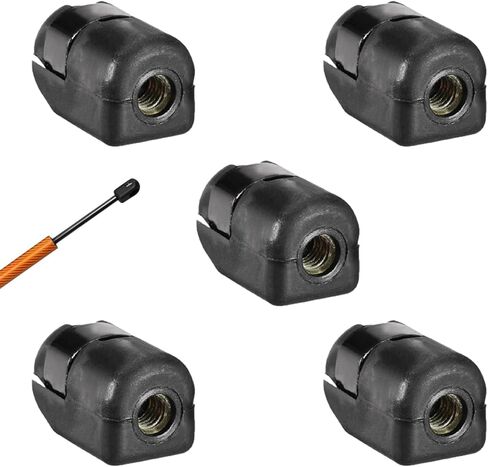 5Pcs Gas Spring End Fitting Connector M6 Female Thread PA66A5 Gas Strut End Fittings Connector Generator Accessories in Saudi Arabia