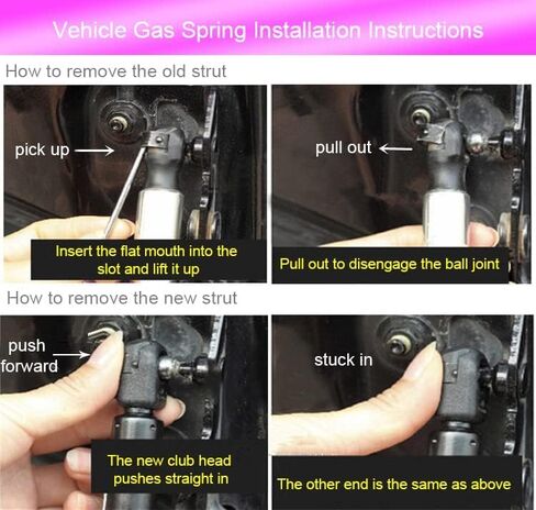5Pcs Gas Spring End Fitting Connector M6 Female Thread PA66A5 Gas Strut End Fittings Connector Generator Accessories in Saudi Arabia