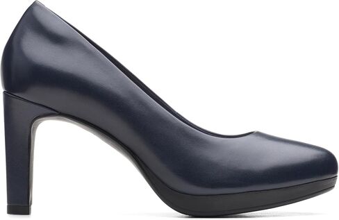 حذاء نسائي من Clarks Ambyr Joy Pump، بيج دافئ، صناعي، 9.5 in Saudi Arabia