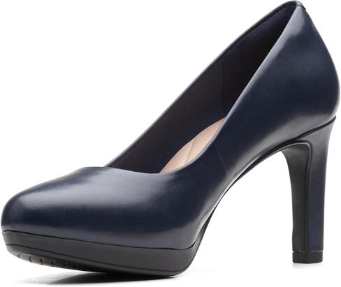 حذاء نسائي من Clarks Ambyr Joy Pump، بيج دافئ، صناعي، 9.5 in Saudi Arabia