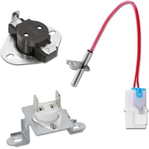 6931EL3003D Thermal Fuse & 6323EL2001B Thermistor & 6931EL3001E Thermostat - Compatible with LG General Electric Dryer - Replaces 6931EL3004B AP4441539 6931EL3003E AH3530481
