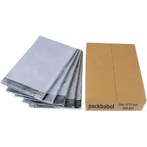 packbabol Poly Mailers10x13 Inch 500 Pack, Shipping Bags, Strong Mailing Envelopes,Shipping Envelopes Self Seal Mailers Bags Waterproof and Tear-Proof Packaging Bags