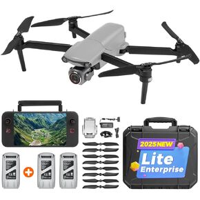 Autel Robotics EVO Lite 6K Enterprise, 1'' CMOS 6K Camera, F2.8~F11 Aperture,16x Digital Zoom, 40 Minutes Flight, 12KM Transmission Range, Autel Smart Controller SE V2