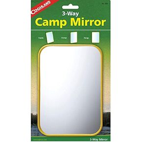 Coghlan's 3-Way Camp Mirror , Yellow