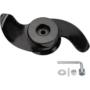 دعامة محرك التصيد MKP-38 متوافقة مع محركات Minn Kota بقطر 4-1/2 بوصة، مروحة Weedless Weedge 2 مناسبة لمحرك الدفع Minn Kota Fortrex وTerrova وUlterra وRiptide ST SF 112LB
