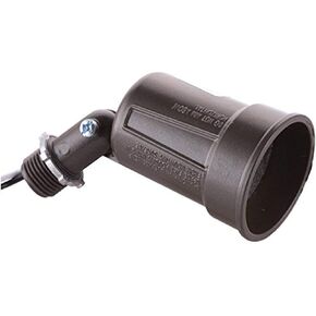 Hubbell-Raco 5606-7 5606 Adjustable Lamp Holder, 75-150 W, Par38, Die Cast Zinc, Bronze