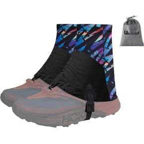 Low Gaiters,Ankle Gaiters,Snow Boot Guard Gators,Shoe Gaiters,Gators for Hiking Boots,Leg Gaiters,Waterproof Hiking Gaiters for Hunting,Running,Snow,Mountain Climbing