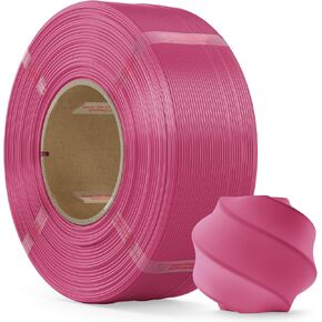 PLA Filament 1.75mm PLA 3D Printer Filament(Refill),1kg Refill for Reusable Spools(2.2lbs),Premium Quality 3D Printing Filament for Bambu lab 3D Printers,Black