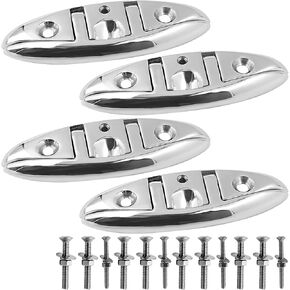 SHENGHUISS Boat Cleat 316 Stainless Steel Flip Up Folding Cleat