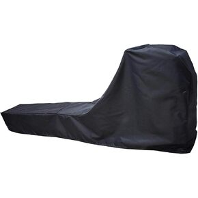 Mini Lustrous Rowing Machine Cover, Fitness Equipment Covers Protective Cover Dustproof Water-Resistant Stationary Fitness Fabric for Indoor Or Outdoor Use, Black