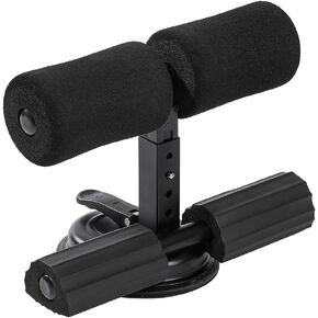 Sit Up Bar Foot Holder - Sit up Exercise Equipment for Home Workouts, Black Rubber Strong Suction Cup for Sit-Ups, Sit Up Bar for Abs