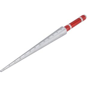 Topyond Aperture Gauge, Stainless Steel Inner Diameter Inspection Measurement Tool, Conical Inner Diameter Inspection Measurement Tool 3-15mm