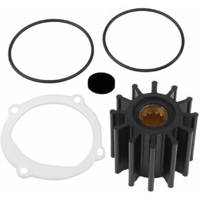 09812B1 Water Pump Impeller Raw Sea Impeller Repair Kit for Johnson 09-812B-1 Yanmar 119773-42600 Sierra Indmar S685007 Sierra 18-3306