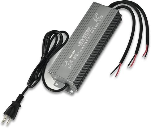 100W LED Power Supply Driver 100-277V AC to 12V DC 8.3A Low Voltage Output Transformer Converter Waterproof IP67 for Indoor Outdoor LED Module Lights,Computer Project in Kuwait