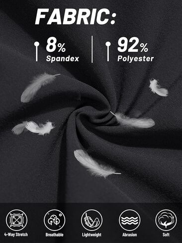 TACVASEN Mens Casual Pants Lightweight Quick Dry Stretch Water Resistant Joggers with Pockets Hiking Athletic Workout in Kuwait