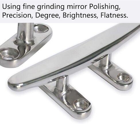 مربط القارب بقاعدة مفتوحة، مربط الرصيف جميع ملحقات رباط القوارب المصنوعة من الفولاذ المقاوم للصدأ 316، براغي ملحقات التثبيت المجانية (4/5 /6/8 بوصة) in Kuwait