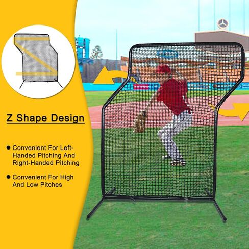 Z Screen Baseball Screen, Z Frame Baseball Pitching Screen, Steel Frame Softball Screen, Baseball Field Screen, Baseball Safety Screen, Softball Pitching Screen, Pitcher Screen Baseball in Kuwait