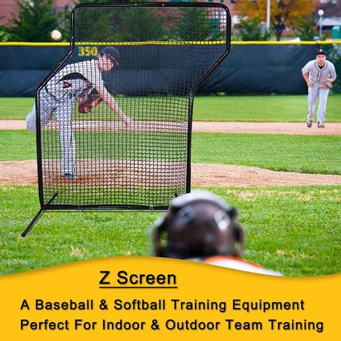 Z Screen Baseball Screen, Z Frame Baseball Pitching Screen, Steel Frame Softball Screen, Baseball Field Screen, Baseball Safety Screen, Softball Pitching Screen, Pitcher Screen Baseball in Kuwait