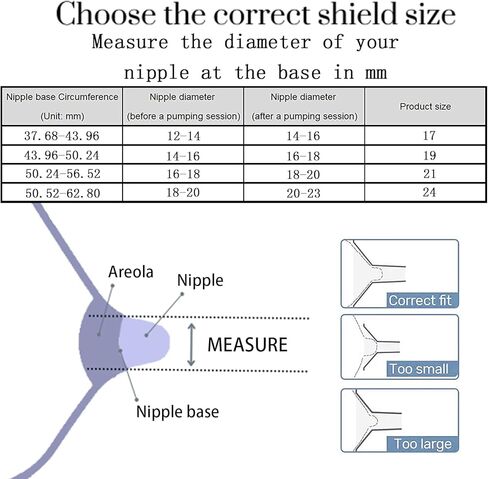 S9/S12/S9pro/S12pro Duckbill Valve and Silicone Diaphragm, Compatible with NaNaLazy/TSRETE/momcozy, Wearable Breast Pump Replacement Parts Accessories (4 Piece Set) in Kuwait