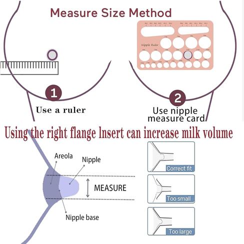 S9/S12/S9pro/S12pro Duckbill Valve and Silicone Diaphragm, Compatible with NaNaLazy/TSRETE/momcozy, Wearable Breast Pump Replacement Parts Accessories (4 Piece Set) in Kuwait