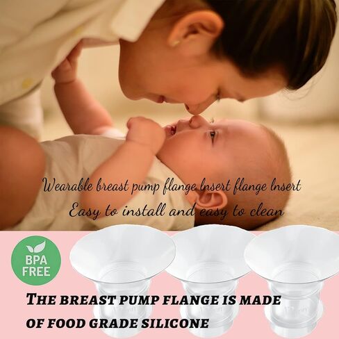 S9/S12/S9pro/S12pro Duckbill Valve and Silicone Diaphragm, Compatible with NaNaLazy/TSRETE/momcozy, Wearable Breast Pump Replacement Parts Accessories (4 Piece Set) in Kuwait