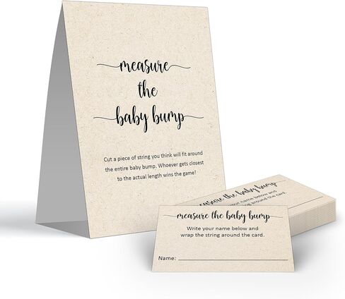 321Done Advice and Wishes for The Parents-to-Be Cards, Made in USA - 4x6 Tan, Fun Baby Shower Game Ideas, Gender Reveal Party Keepsake - Set of 50 in Saudi Arabia