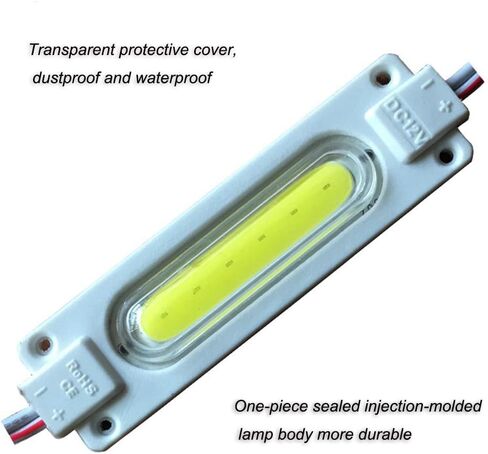 JORAY DC 12V وحدة LED حمراء MAX2.5W نافذة واجهة المتجر حقن IP67 CRI 90 ضوء لصندوق الإعلانات (أحمر) in Saudi Arabia
