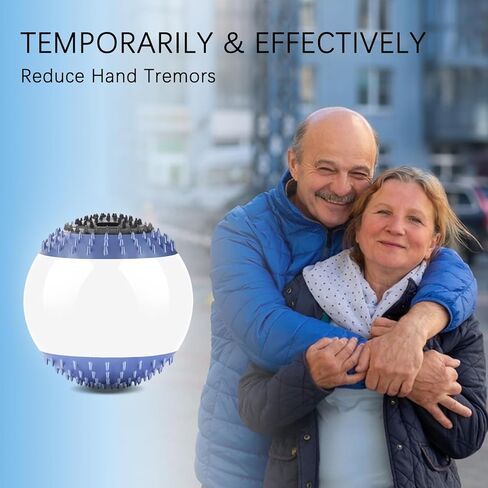 Rechargeable Vibration Therapy Ball for Hand Tremor Reduction in Parkinson's - Physiotherapy and Stress Relief Solution in Kuwait