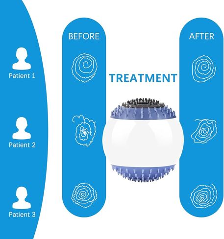 Rechargeable Vibration Therapy Ball for Hand Tremor Reduction in Parkinson's - Physiotherapy and Stress Relief Solution in Kuwait