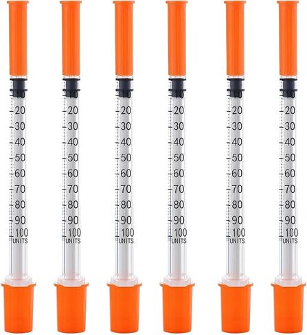 1ml Syringes with 30G 5/16" (8mm) Needle, Individual Wrapped, 100PACK (1CC 31G 5/16"-100PACK) in Saudi Arabia