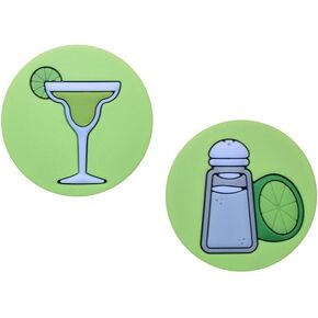 Drink Themed Tennis Racket Dampener Shock Absorber, Cute Tennis Dampeners for Rackets - Fits All Racquets, Easy to Install - 2 Pack