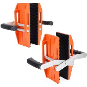 Granite Panel Carrying Clamps Tool - YSJWAER Double Handed Stone Lifting Clamp for Marble Glass Slabs Plywood 660lbs 2 Pack