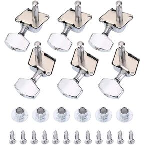 A sixx Metal Tuning Pegs, Exquisite String Tuners, for Kids Guitar Tool for Folk Guitar Music Gift