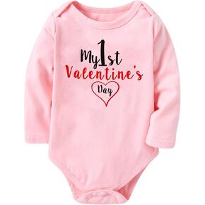 BFUSTYLE Baby Boys Girls Long Sleeve Romper Infant Funny Bodysuit Outfit 0-18 Months