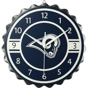 FOCO NFL Unisex Bottlecap Clock