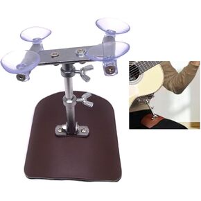 Guitar Balance Support Adjustable Classical Guitar Rest Support Guitar Foot Stool Professional Classical Guitar Lifter Guitar Leg Rest Bracket for Guitar Players Brown