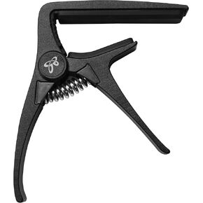 Sondery Capo for Classical Guitars Ultra Light Metal Capo with Premium Black Color for Nylon Strings Wide Neck Guitars Extremely Constructed with Steel Spring Trigger