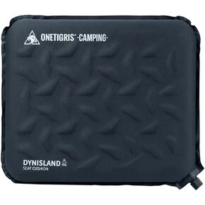 OneTigris Inflatable Seat Cushion - Lightweight & Waterproof Inflatable Travel Cushion, Ideal for Stadiums, Camping, Bleachers, Office, Car, and Airplane Travel- Portable Seat Cushion Chair Pad