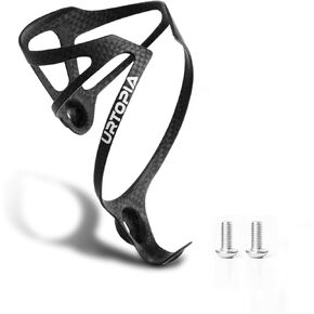 Full Carbon Fiber Bike Water Bottle Holder, Ultra-Light Water Bottle Cage for Bike, High Strength Durable Carbon Cup Holder for Bike, Road Bike, Mountain Bike, Electric Bike (2pack)