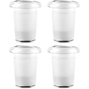 4 عبوات من موصل محول أنبوب زجاجي مشترك 10/14 لإعداد مختبر الكيمياء in Kuwait